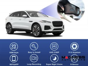 Jaguar E-Pace Integrated Dash Camera System - 4K Front Camera Jaguar E-Pace Integrated Dash Camera System - 4K Front Camera